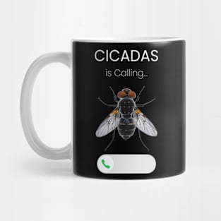 "Cicadas is Calling - Fantastic Realism Fly Mug